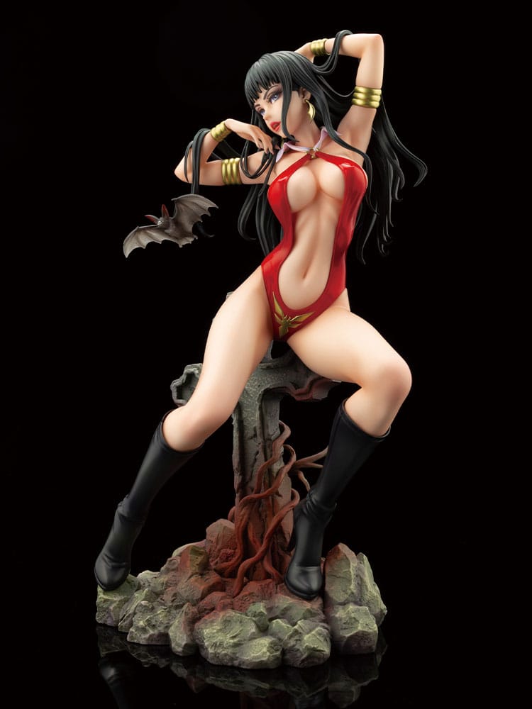 Vampirella Bishoujo PVC Figur 1/7 – 20 cm Samlarfigur Kotobukiya