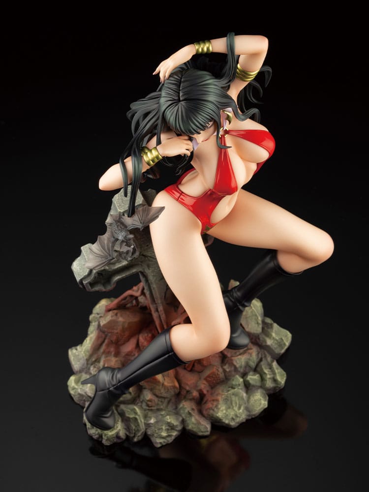 Vampirella Bishoujo PVC Figur 1/7 – 20 cm Samlarfigur Kotobukiya
