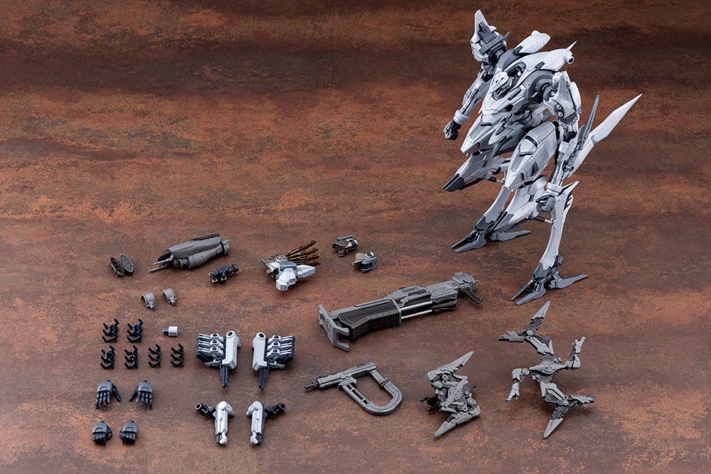 Armored Core V.I.O.S. Plastmodellbyggsats Schneider Nachtreihe/40E Närstridsanfall Typ 27 cm