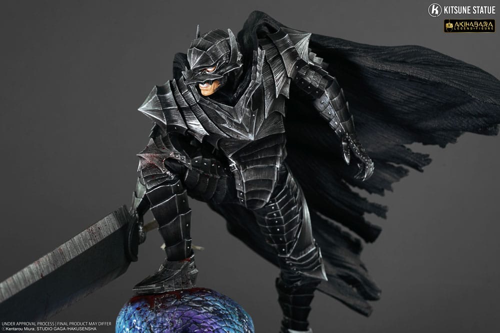 Berserk Akihabara Legend Figur PVC Staty 1/8 Guts (Berserker Armor) 26 cm Kitsune Statue