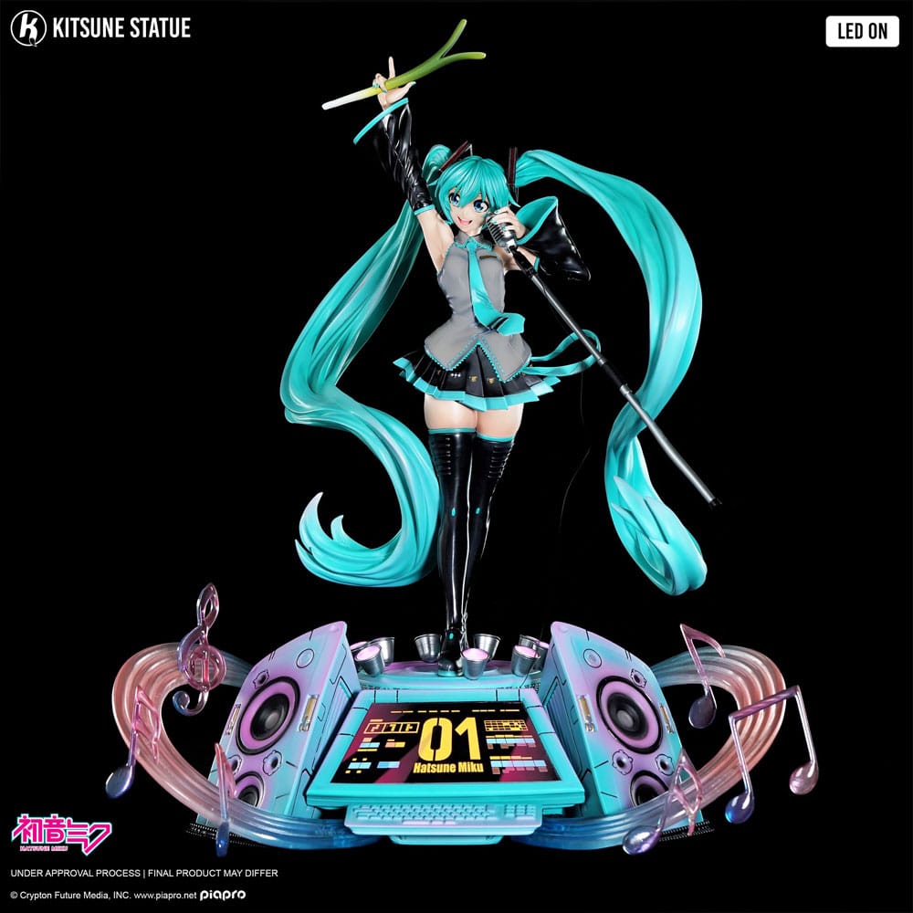 Hatsune Miku Figur 1/6 - Imponerande 41 cm Samlarfigur Kitsune Statue