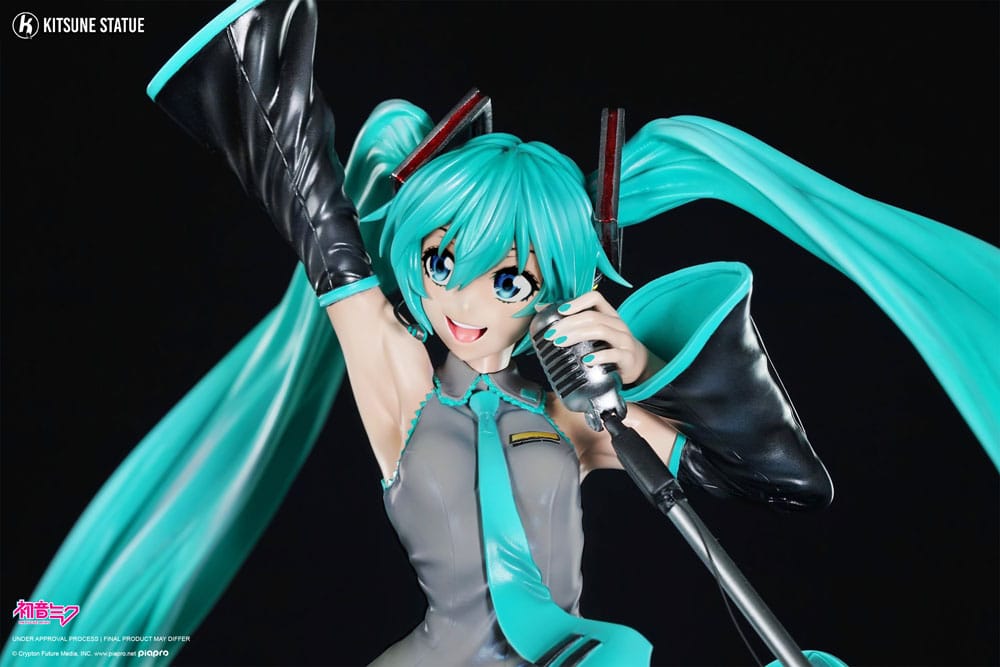 Hatsune Miku Figur 1/6 - Imponerande 41 cm Samlarfigur Kitsune Statue