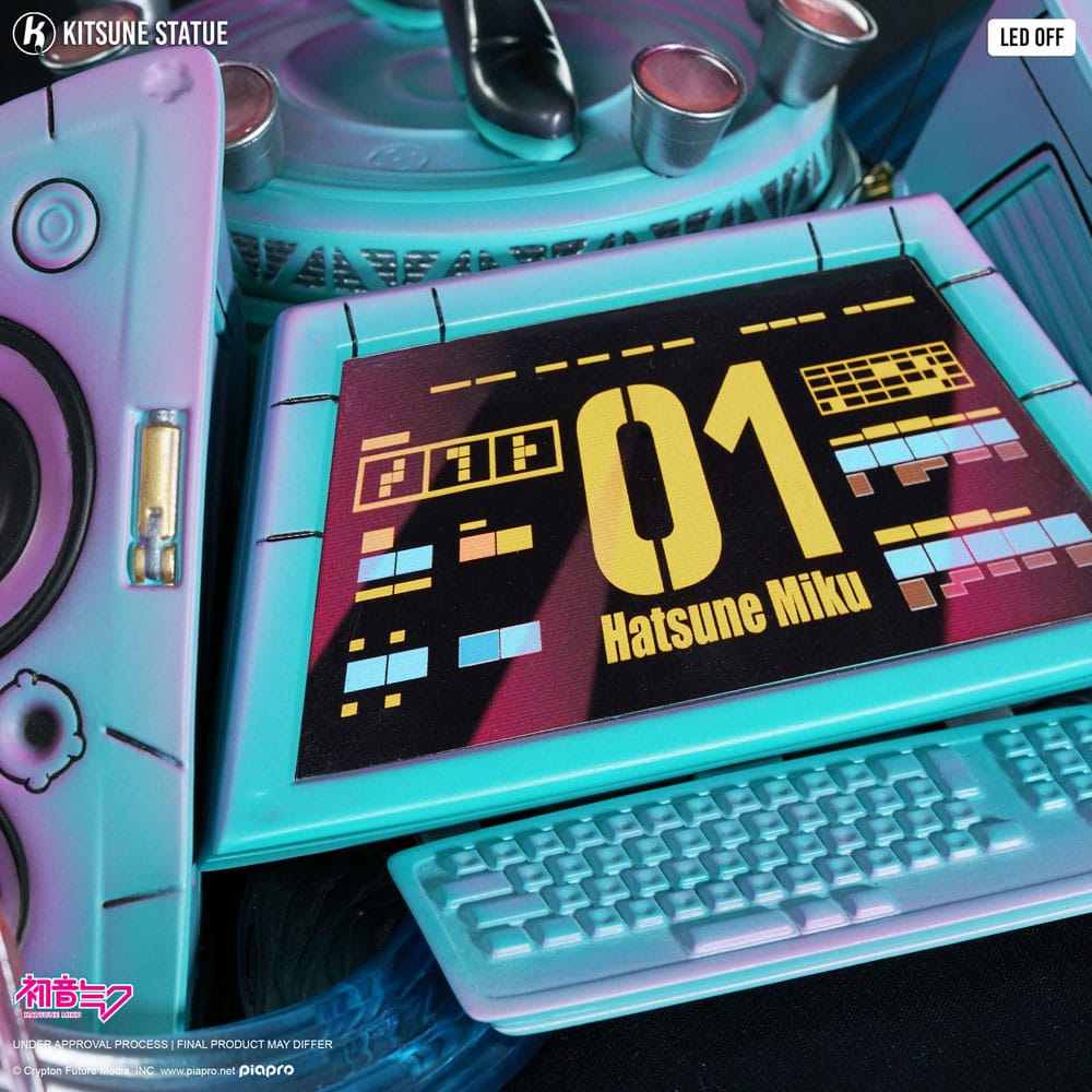 Hatsune Miku Figur 1/6 - Imponerande 41 cm Samlarfigur Kitsune Statue