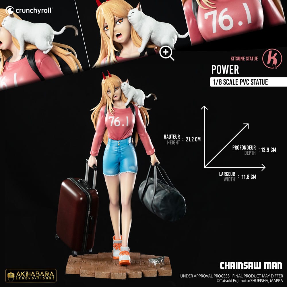Chainsaw Man PVC Figur 1/8 Power 21 cm Kitsune Statue