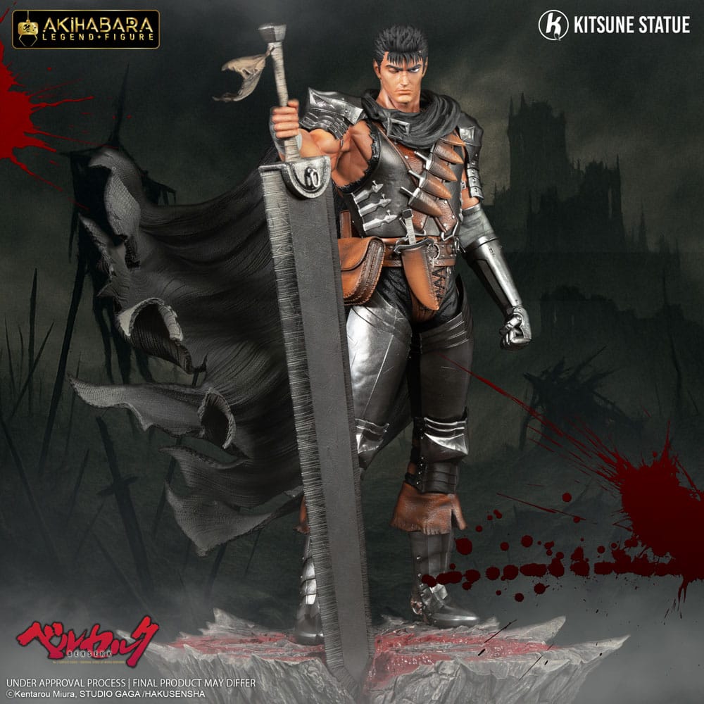 Berserk Akihabara Legend Figur PVC Figur 1/8 Guts 30 cm Kitsune Statue