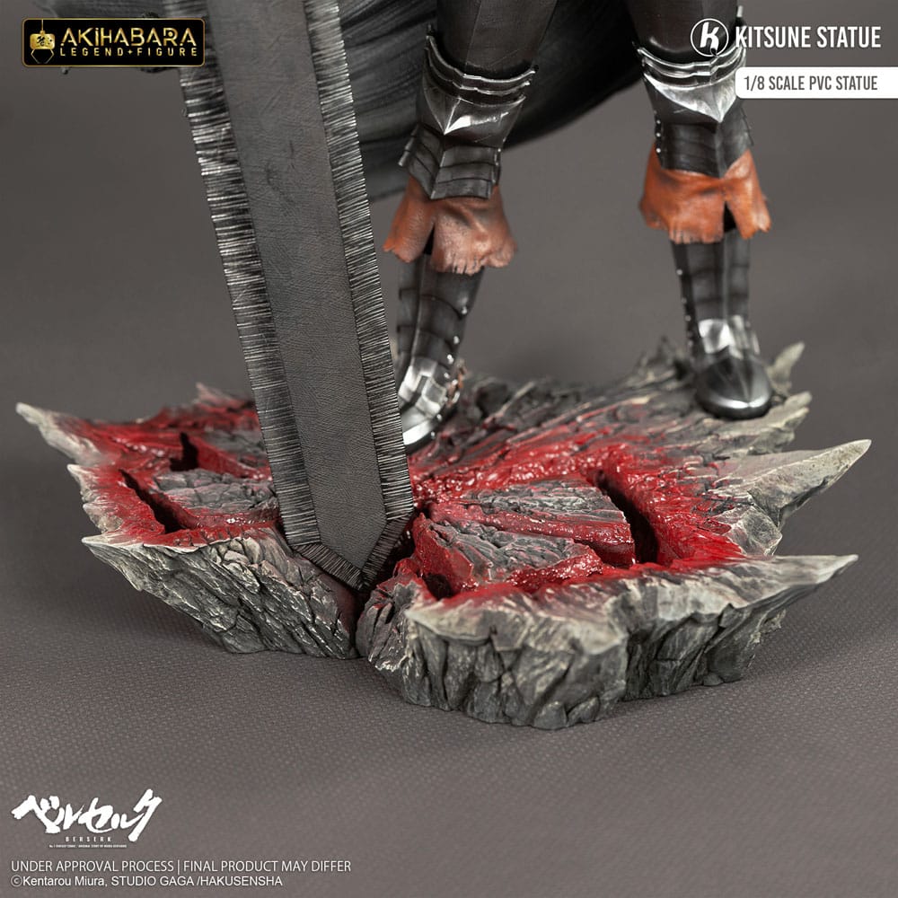 Berserk Akihabara Legend Figur PVC Figur 1/8 Guts 30 cm Kitsune Statue