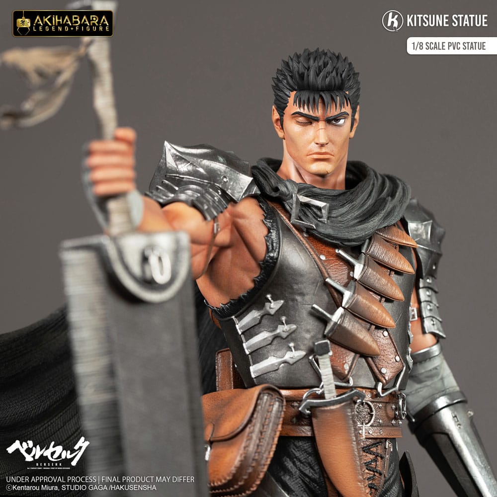 Berserk Akihabara Legend Figur PVC Figur 1/8 Guts 30 cm Kitsune Statue