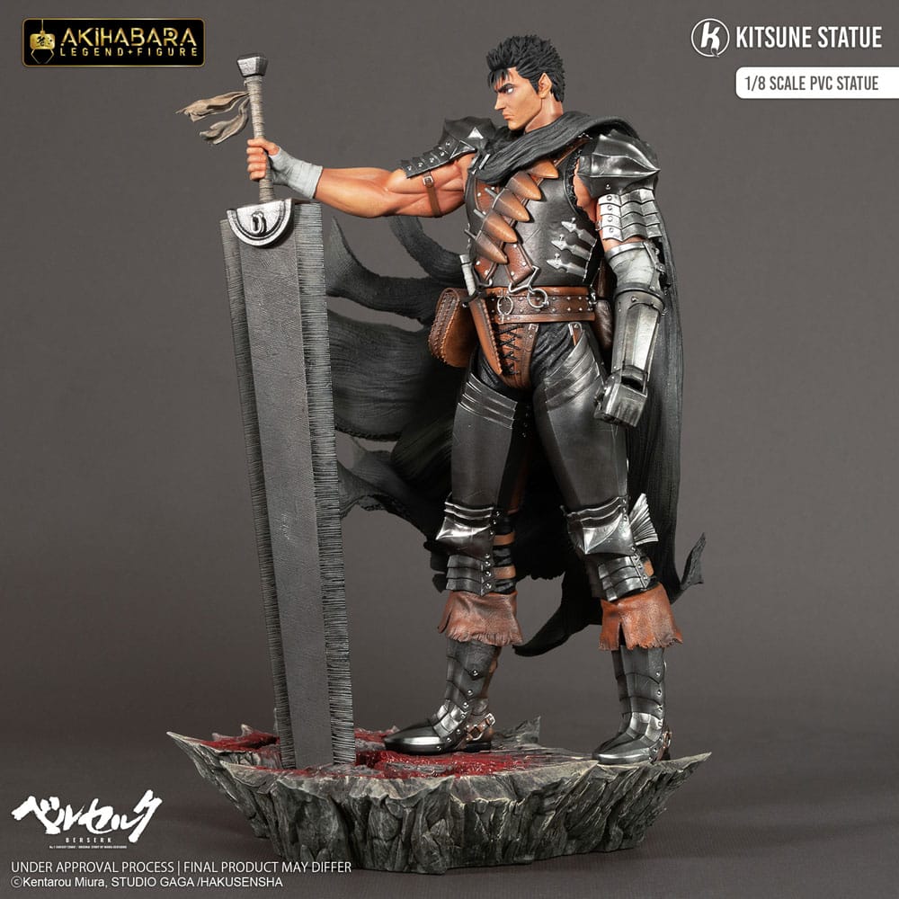 Berserk Akihabara Legend Figur PVC Figur 1/8 Guts 30 cm Kitsune Statue