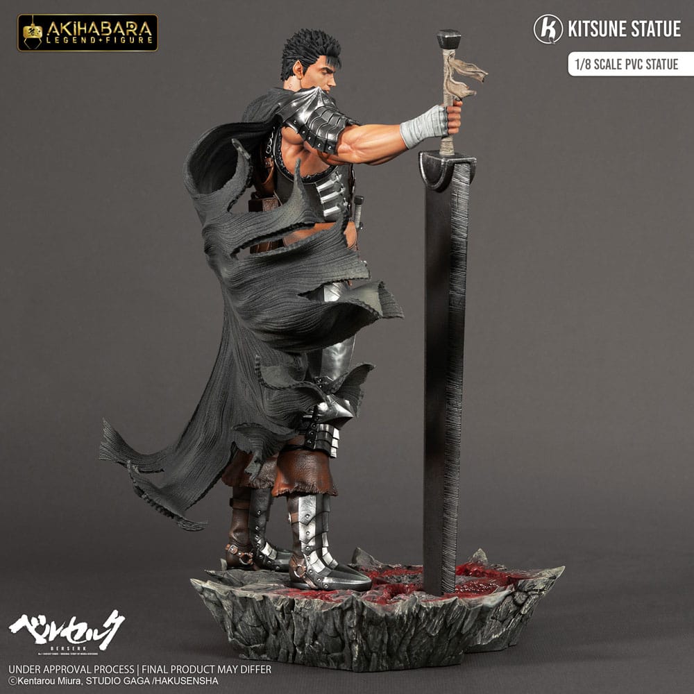 Berserk Akihabara Legend Figur PVC Figur 1/8 Guts 30 cm Kitsune Statue