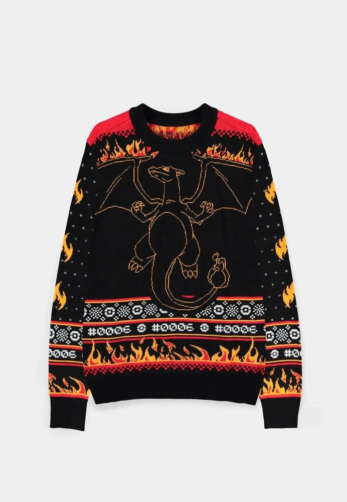 Pokémon Christmas Sweater Charizard Size S