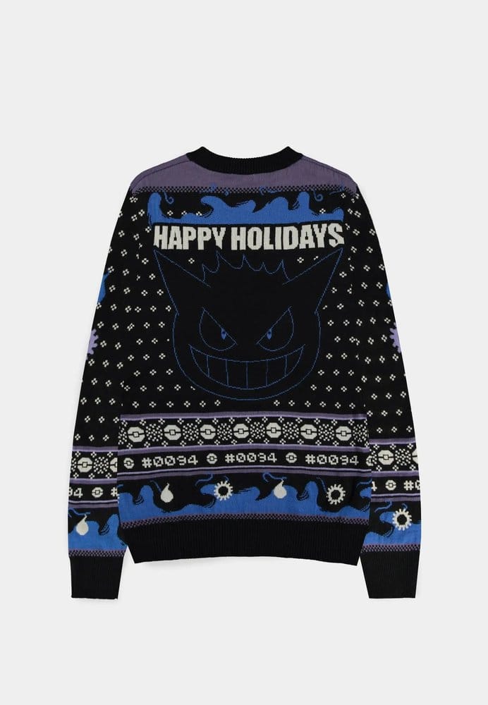 Pokémon Christmas Sweater Gengar Size L