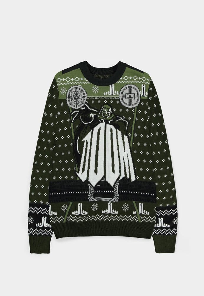 Marvel Christmas Sweater Avengers: Doomsday - Dr. Doom Size XXL
