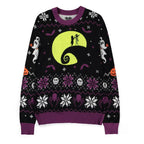 Nightmare Before Christmas Sweater Glow in the Dark (Christmas Jumper) Size M Difuzed
