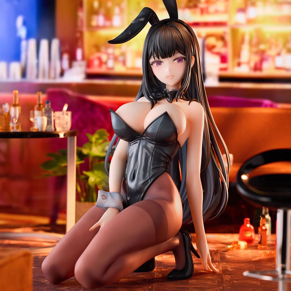 Original Karaktär PVC Figur 1/4 Hina Bunny Girl Illustration av kyky 30 cm