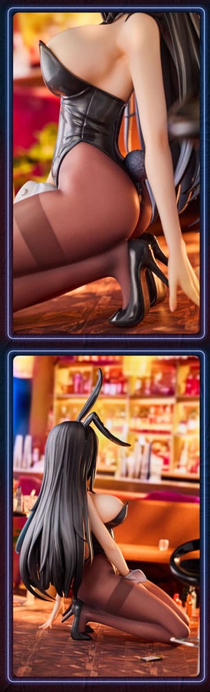 Original Karaktär PVC Figur 1/4 Hina Bunny Girl Illustration av kyky 30 cm