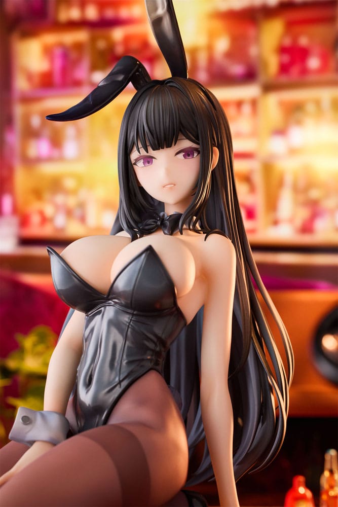 Original Karaktär PVC Figur 1/4 Hina Bunny Girl Illustration av kyky 30 cm