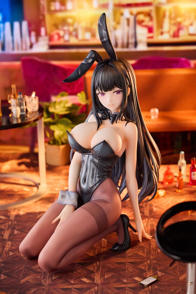 Original Karaktär PVC Figur 1/4 Hina Bunny Girl Illustration av kyky 30 cm