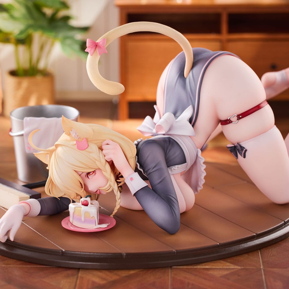 Original Character PVC Figur 1/6 Cat Coco Deluxe Edition 12 cm Kawa Design