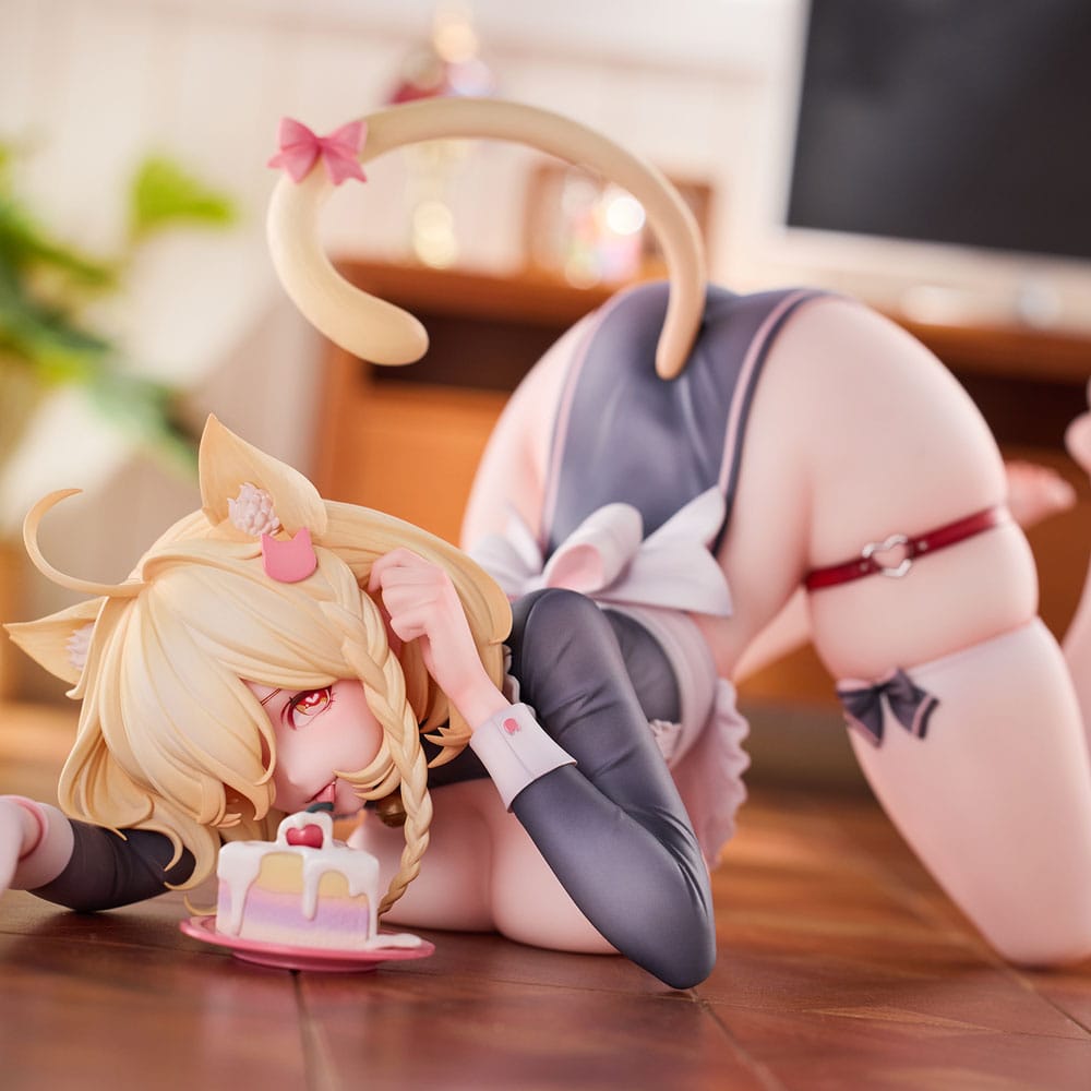 Original Character PVC Figur 1/6 Cat Coco Deluxe Edition 12 cm Kawa Design