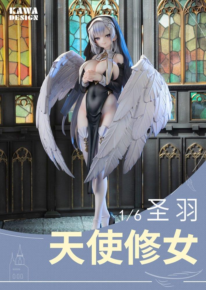Original Character PVC Figur 1/6 Angel Sister Holy Wing Deluxe Edition 28 cm Kawa Design