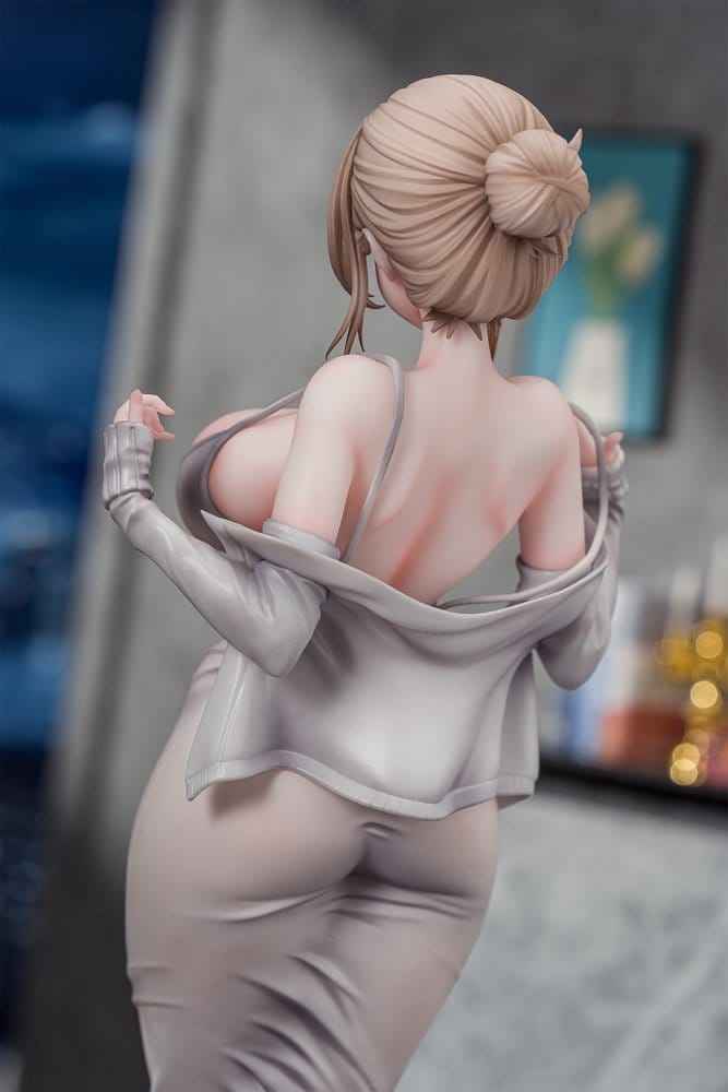 Original Karaktär PVC-figur 1/6 Muboubi na Erin illustration av Gwan-E 28 cm