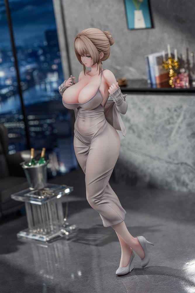 Original Karaktär PVC-figur 1/6 Muboubi na Erin illustration av Gwan-E 28 cm