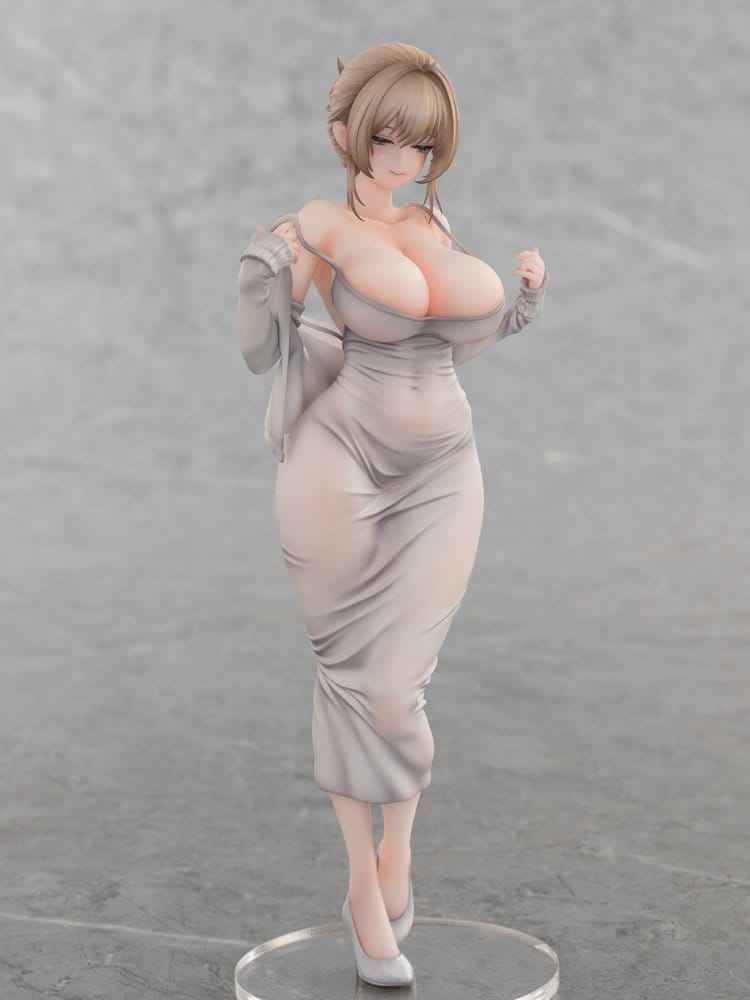 Original Karaktär PVC-figur 1/6 Muboubi na Erin illustration av Gwan-E 28 cm