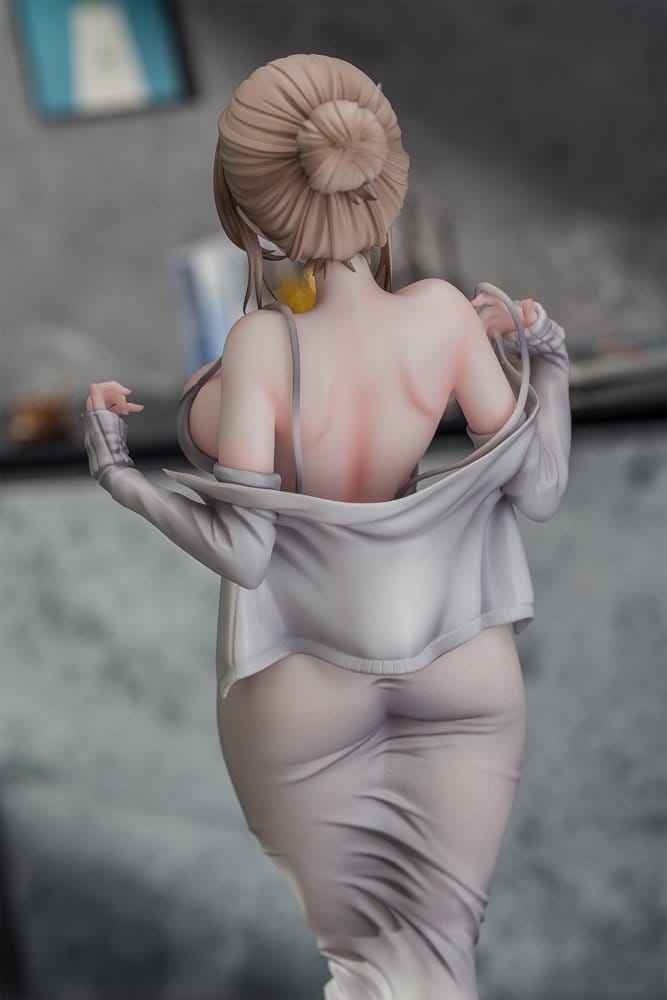 Original Karaktär PVC-figur 1/6 Muboubi na Erin illustration av Gwan-E 28 cm