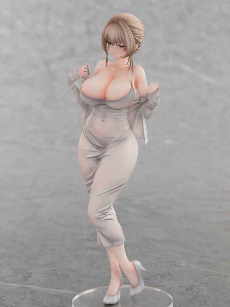 Original Karaktär PVC-figur 1/6 Muboubi na Erin illustration av Gwan-E 28 cm