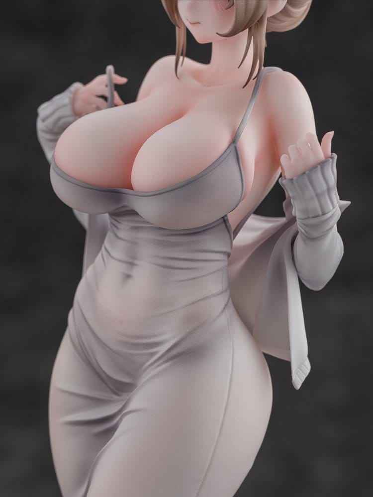 Original Karaktär PVC-figur 1/6 Muboubi na Erin illustration av Gwan-E 28 cm