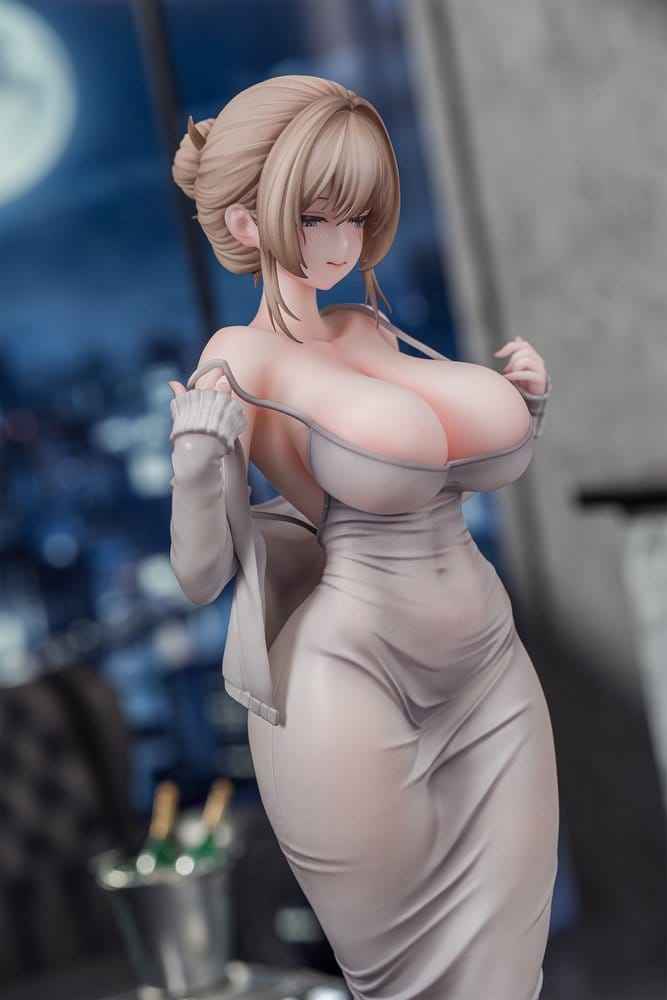 Original Karaktär PVC-figur 1/6 Muboubi na Erin illustration av Gwan-E 28 cm