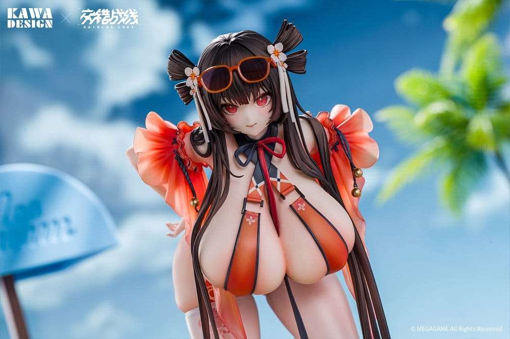Daiblos Core PVC Figure 1/6 Maree Rouge Rakubai no Utage 25 cm