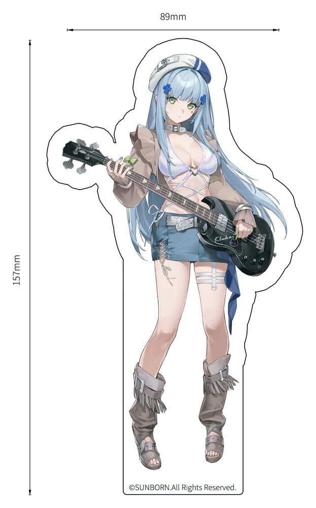 Girls Frontline Netsurou Kaisou Series PVC Figure 1/6 Klukai 10th Anniversary Ver. 28 cm