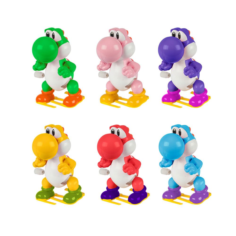 Super Mario Wind Up Figures Mystery Pack Display Yoshi (12) Tomy