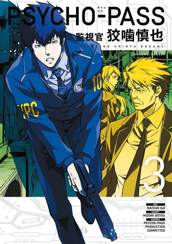 Psycho-Pass: Inspector Shinya Kogami Manga Volym 3 Lake Book