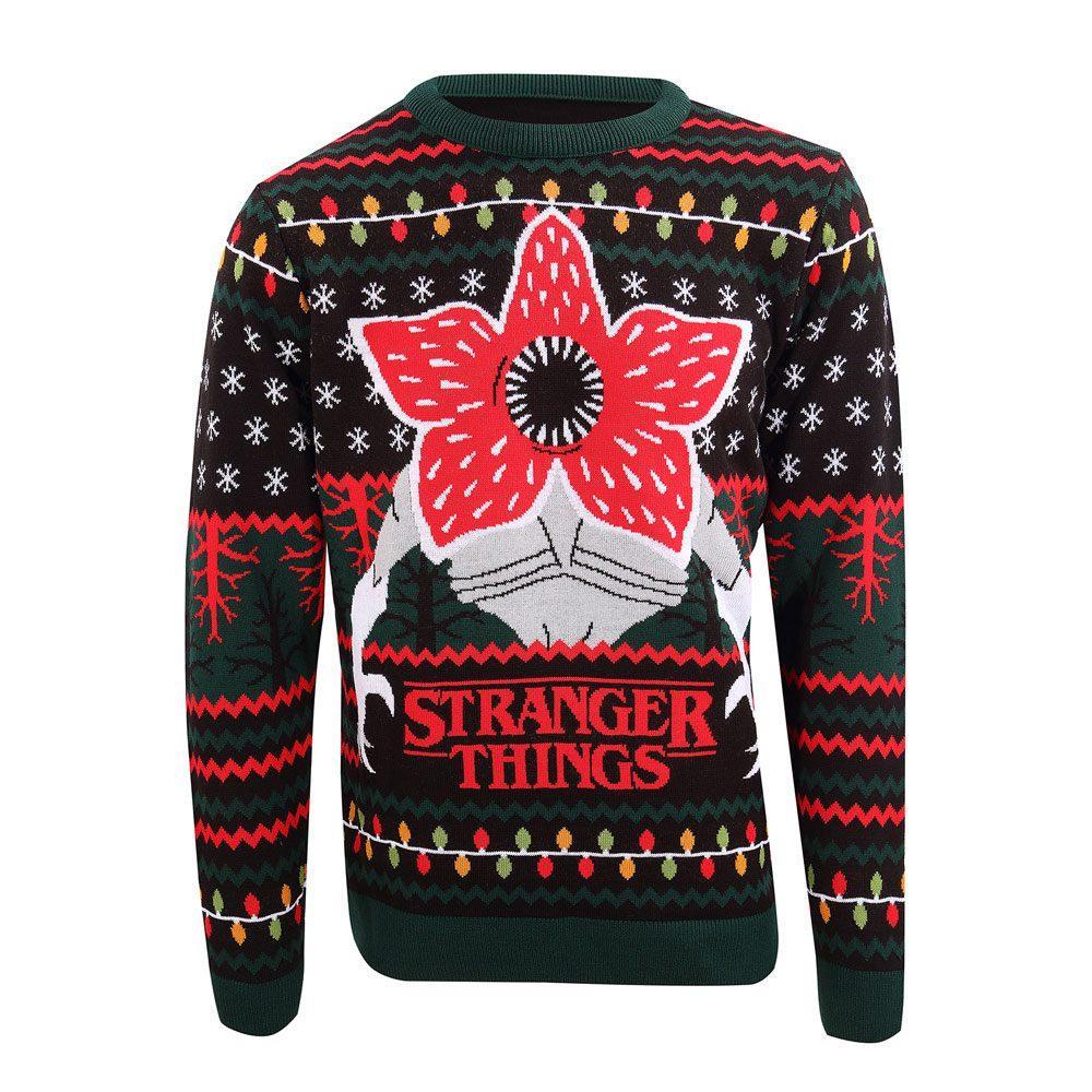 Stranger Things Demogorgon Sweatshirt - Christmas Jumper Size S Heroes Inc