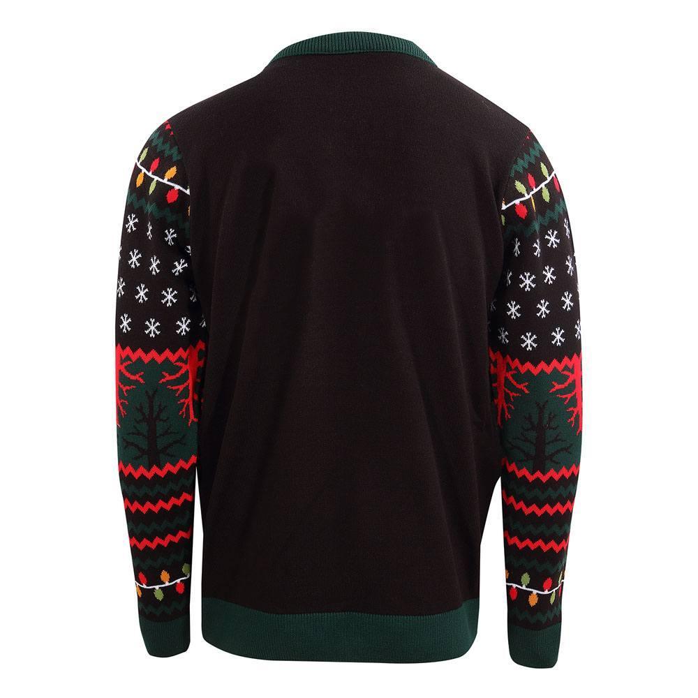 Stranger Things Sweatshirt Christmas Jumper Demogorgon Size L Heroes Inc