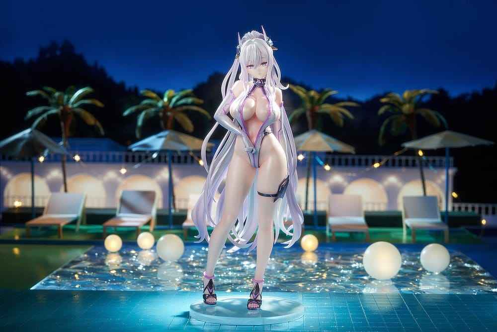 Azur Lane PVC-figur 1/6 Kearsarge Nightpool 28 cm