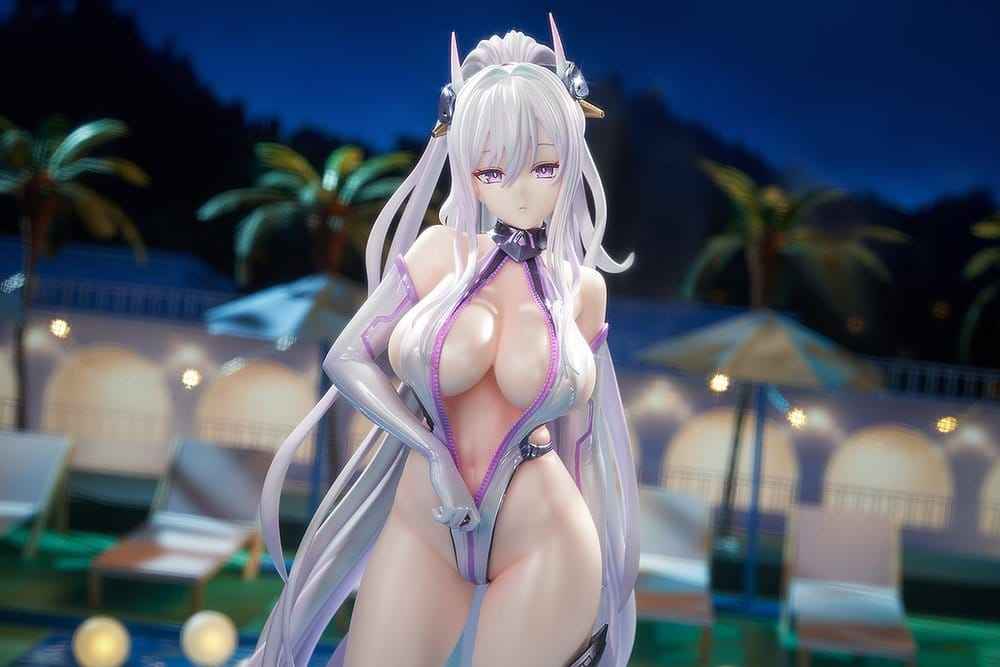 Azur Lane PVC-figur 1/6 Kearsarge Nightpool 28 cm