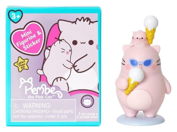 Pembe Minifigur Blindbox Visning 8 cm (12)