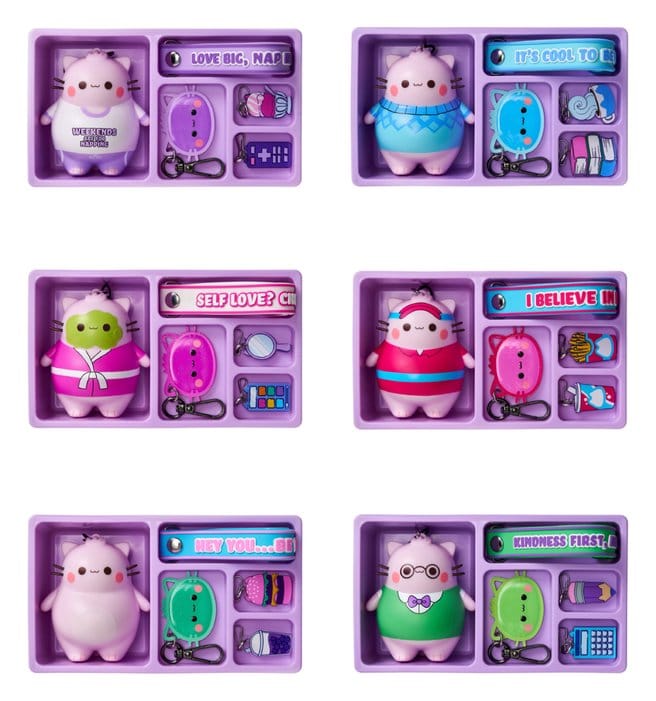 Pink Keyring Blindbox Bento Box Display 8 cm (8)