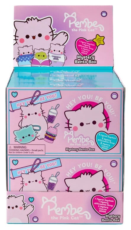 Pink Keyring Blindbox Bento Box Display 8 cm (8)