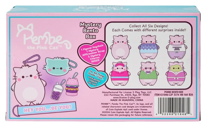 Pink Keyring Blindbox Bento Box Display 8 cm (8)