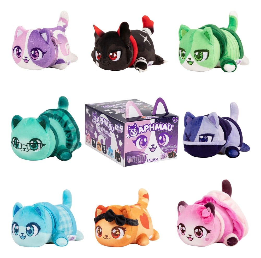 Aphmau gosedjur My Street Mystery Meemeow 15 cm Blind Box Display (9)