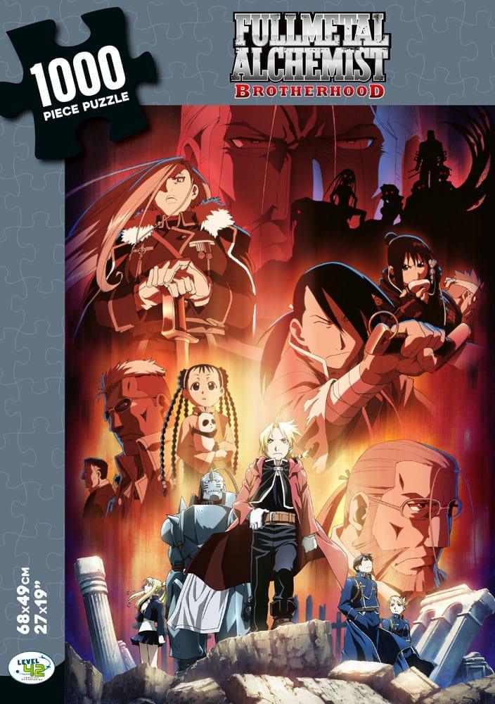 Fullmetal Alchemist: Brotherhood Pussel med Karaktärer (1000 bitar) Level 42