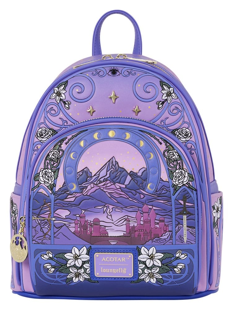 A Court of Thorns and Roses by Loungefly Mini Backpack Night Court Ramiel Mountain