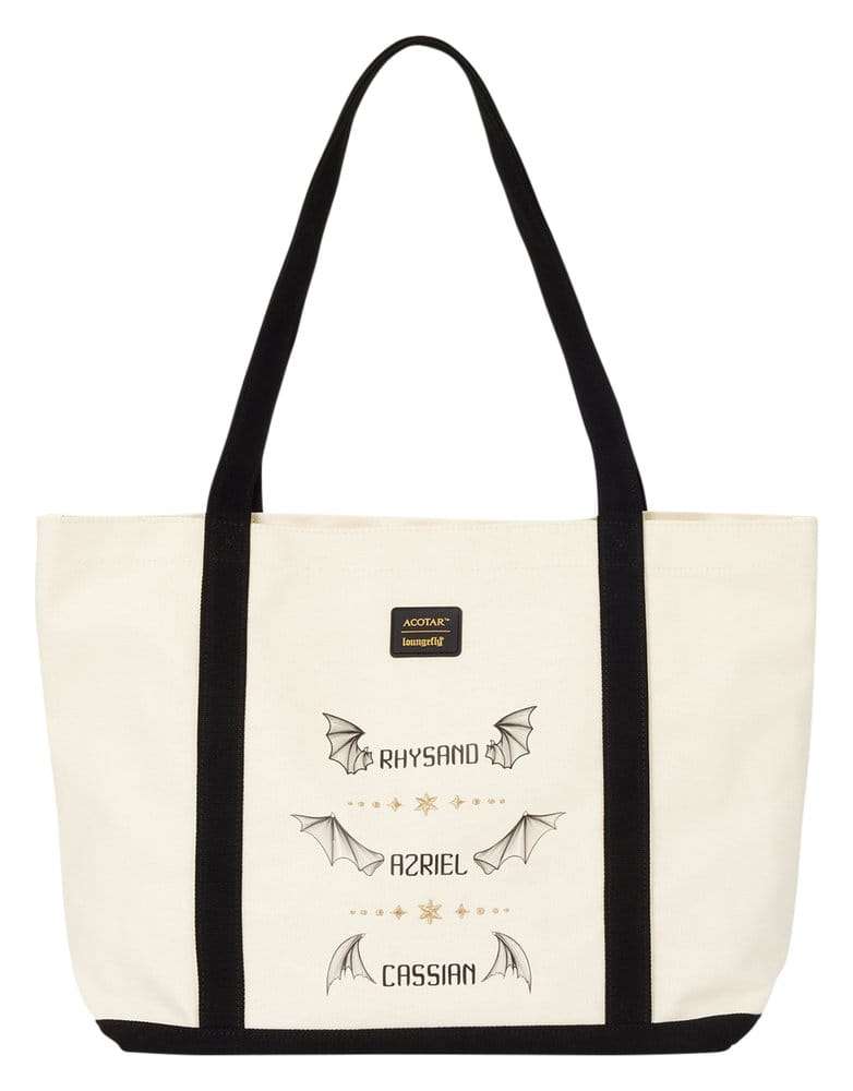 A Court of Thorns and Roses by Loungefly Tote Bag The Bat Boys