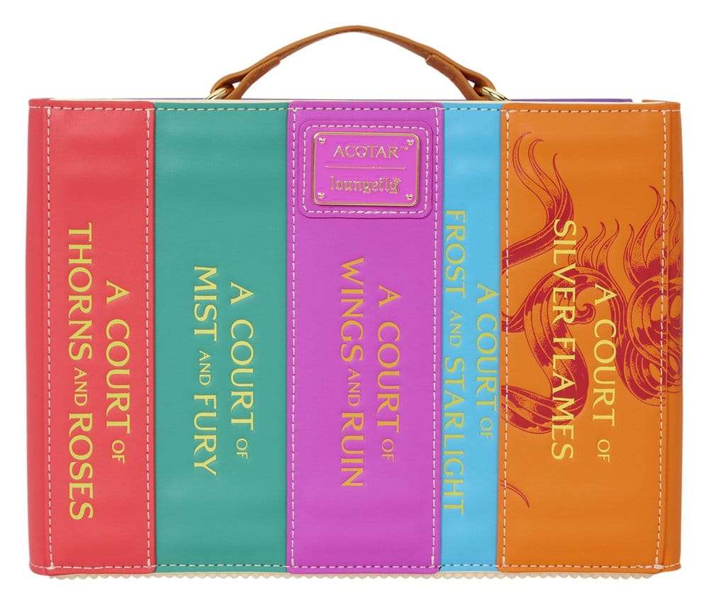 A Court of Thorns and Roses by Loungefly Crossbody Bag Book Series