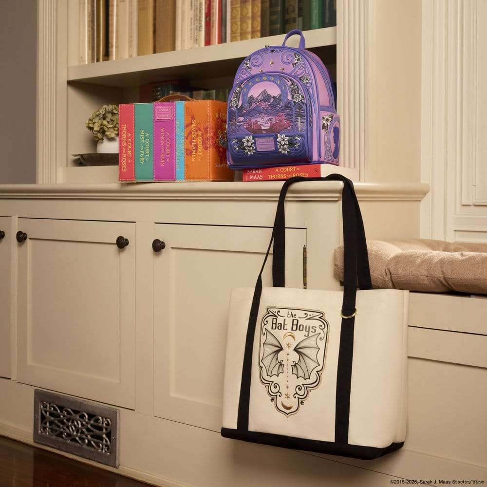 A Court of Thorns and Roses by Loungefly Crossbody Bag Book Series