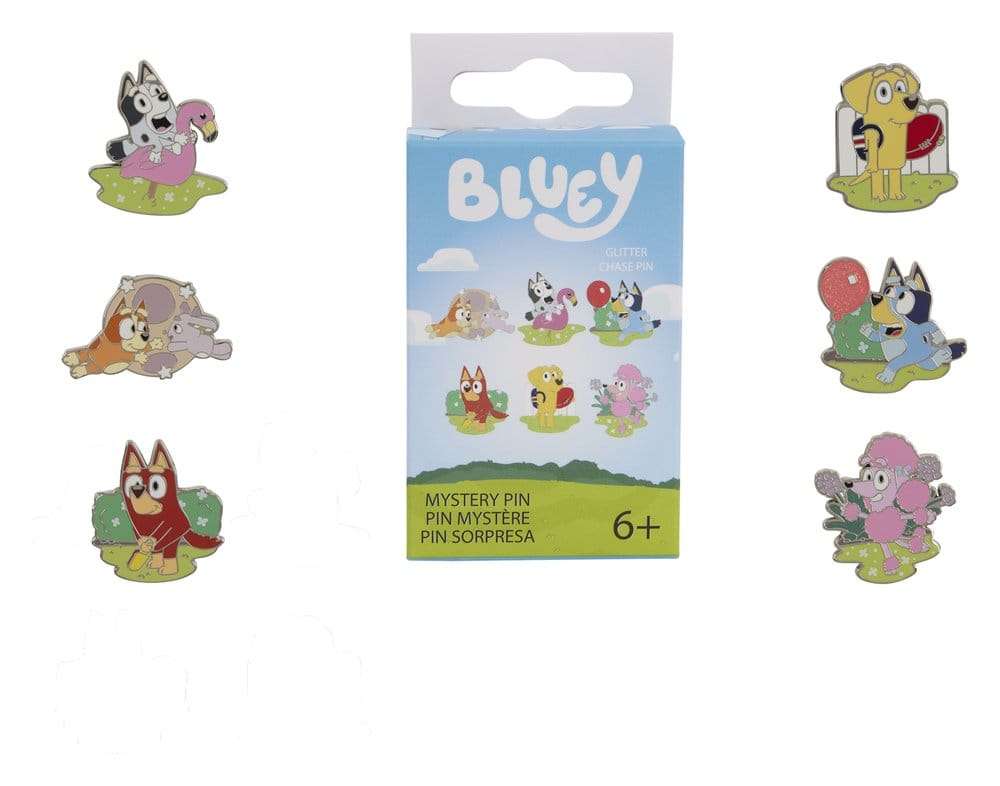 BBC by Loungefly Enamel Pins Bluey Characters Blind Display (12)